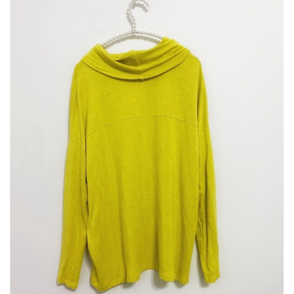 Cabi Sweater Cowlneck Turtleneck 4193  Moss Chartreuse Womens Small Long Sleeve